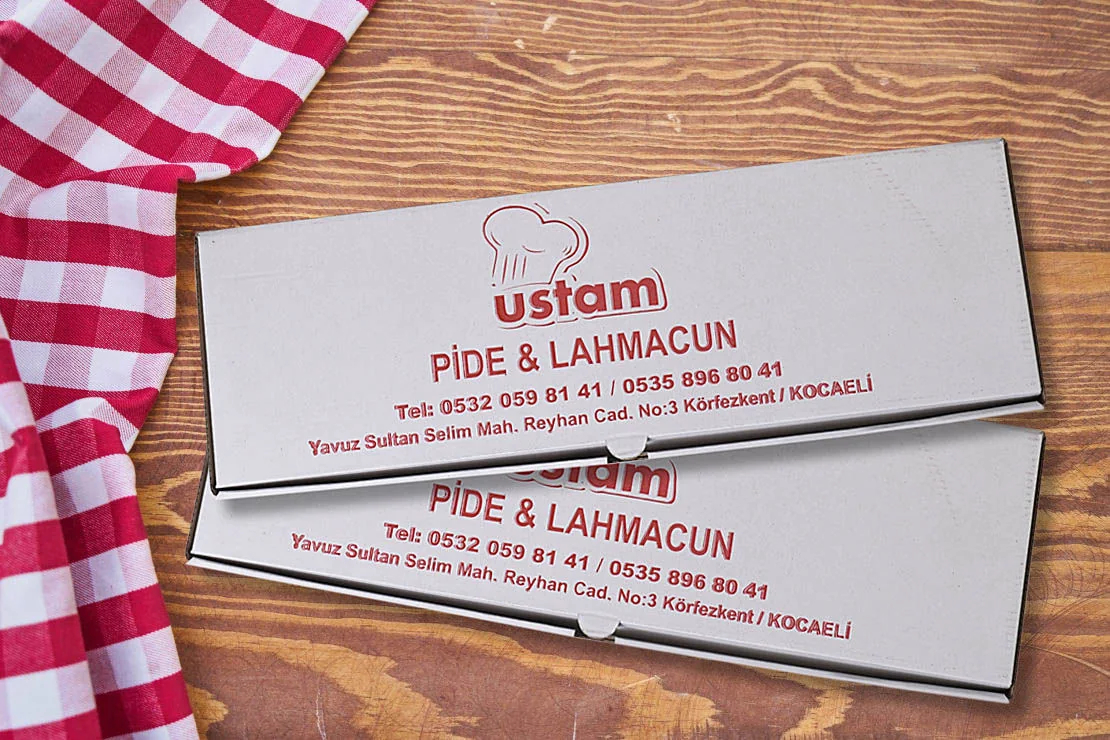 Lahmacun ve Pide Kutuları